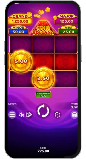 Bonusspiel gestartet