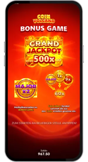 Gewonnener Grand Jackpot