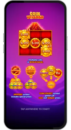Instrukcje Gry Coin Volcano
