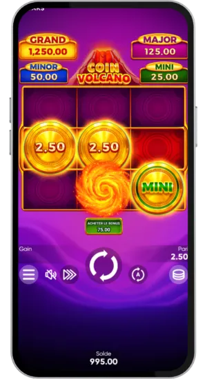 Symbole Coin Collect en action